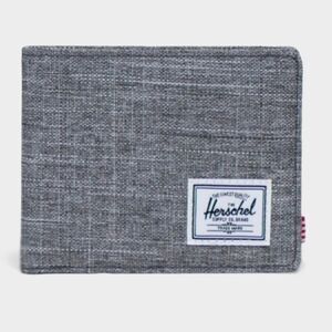 Herschel Supply Company Roy RFID Wallet- Raven Crosshatch